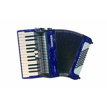 Accordéon Chromatique HOHNER BRAVO II 48 Silent Key Bleu