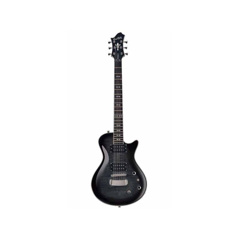 Guitare Electrique SCHECTER SYNYSTERGATE CUSTOM SUSTANIAC BLACK SILVER