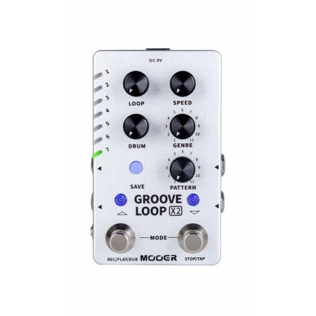 Pédale guitare MOOER GROOVELOOPX2