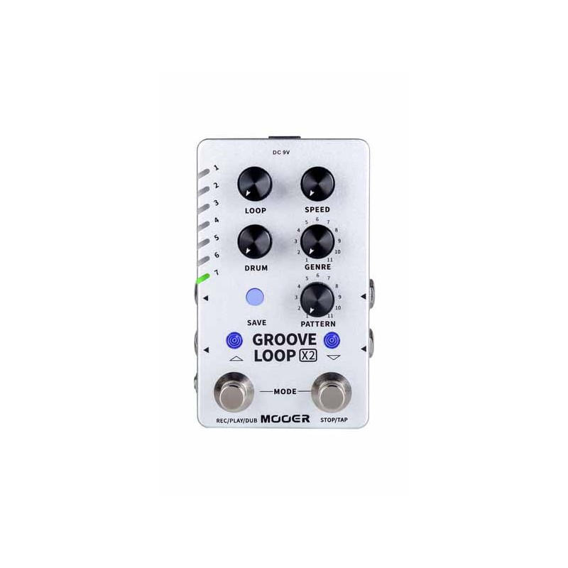 Pédale guitare MOOER GROOVELOOPX2