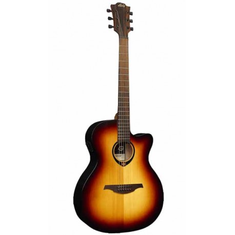 Guitare Folk Electro LAG T70ACE-BRB