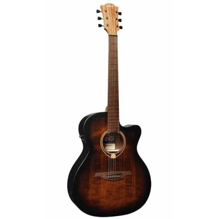 Guitare Folk Electro LAG T70ACE-B&B