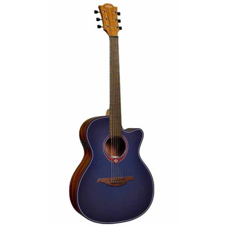 Guitare Folk Electro LAG T-BLUE-ACE