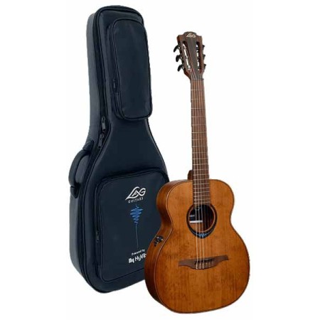 Guitare Classique Electro LAG Travel BlueWave TNBW1TE-BRW